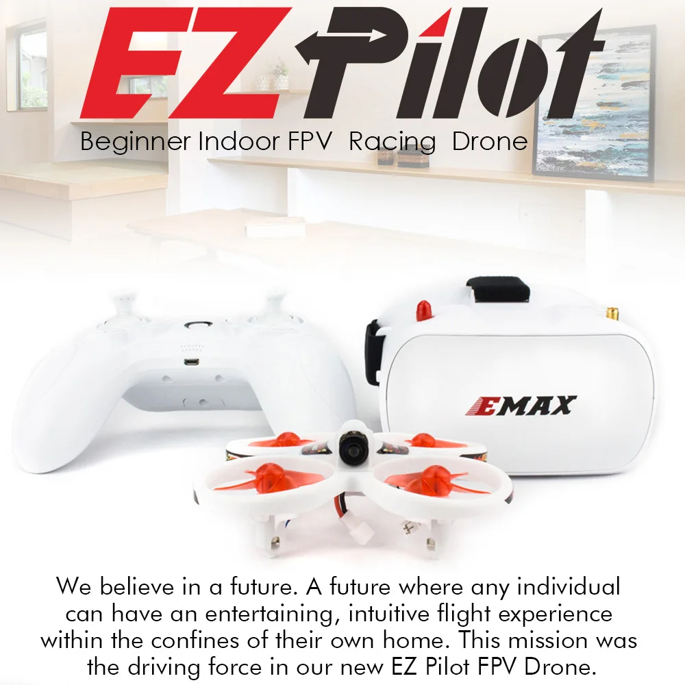 EMAX EZ Pilot 82MM Mini 5.8G I - Eachine Drone E010 评论和价格