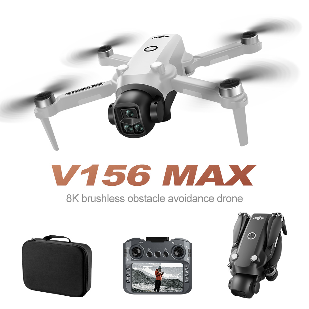 V156 Max Drone 4K Professional - Jjrc Drone X12 评论和价格