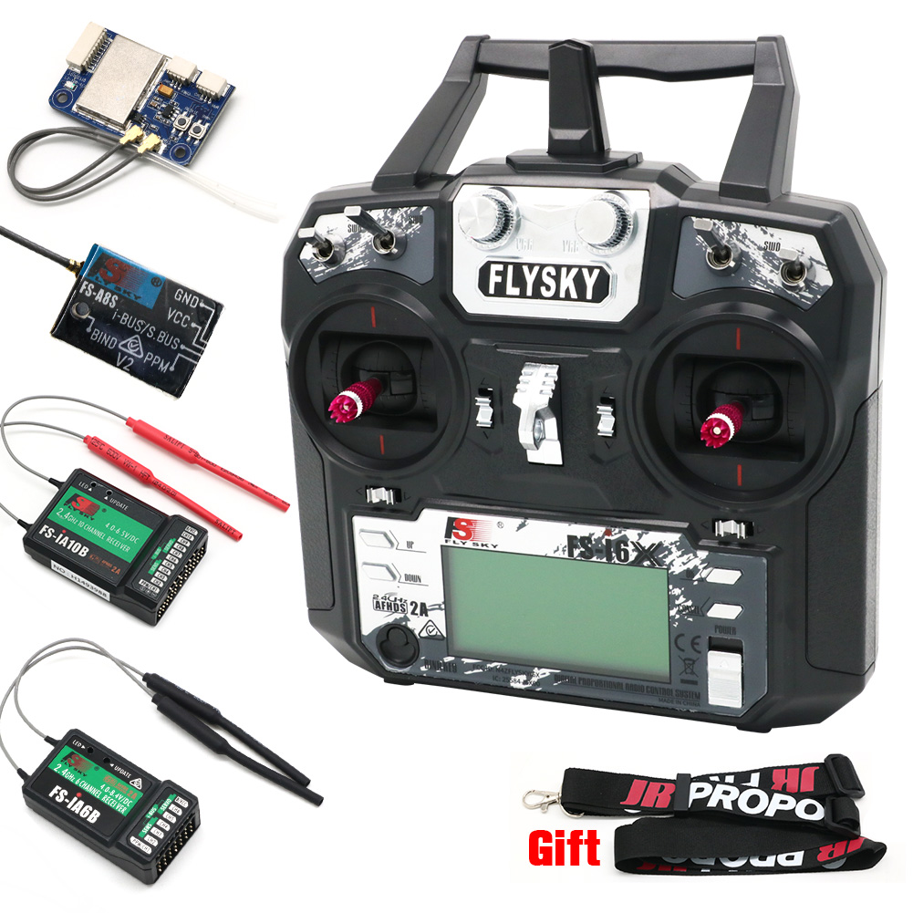 FLYSKY FS-i6X FS i6X 10CH 2.4G - Drone Gimbal Controller 评论和价格