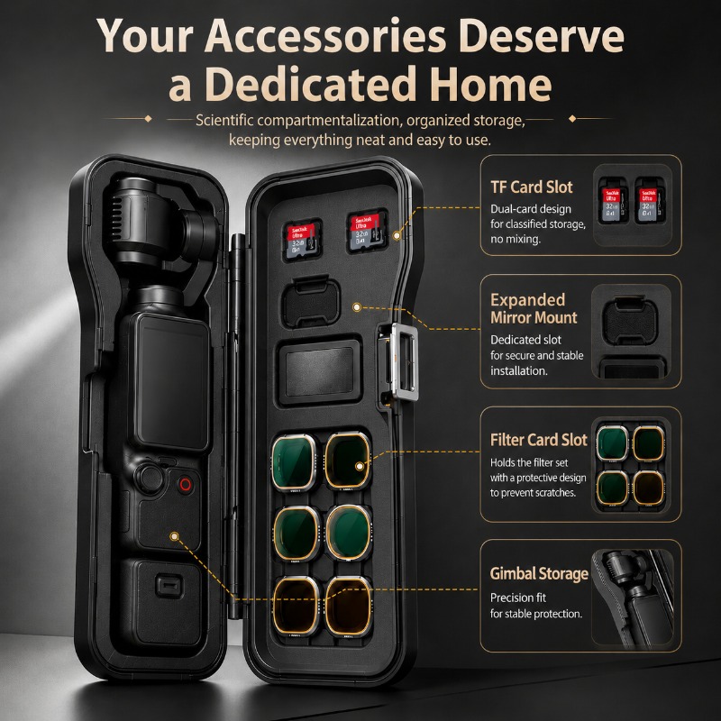 For DJI Osmo Pocket 4 3 Gimbal - Drone Gimbal Case 评论和价格