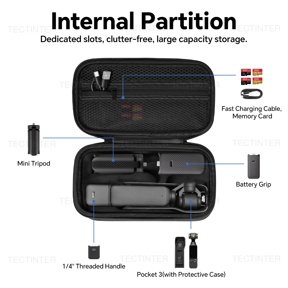 Carrying Case For DJI OSMO Poc - Drone Gimbal Case 评论和价格